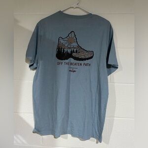 Wrangler blue tee large
